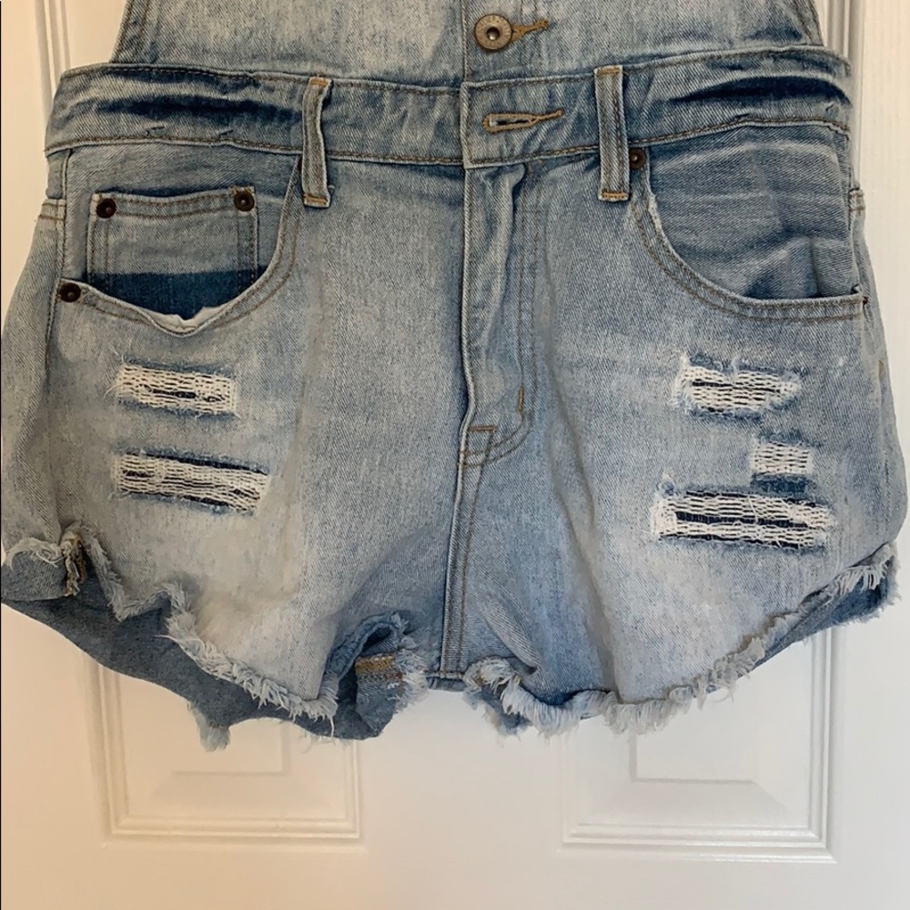 Denim Overalls - Picture 3 of 8